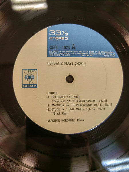 Horowitz Plays Chopin