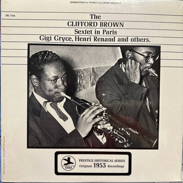 Release: The Clifford Brown Sextet In Paris-Vinyl-US-None-P-7794-25988353