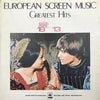 Various - European Screen Music Greatest Hits (Vinyl, LP, Compilation, Limited Edition, Stereo) Very Good (VG) / Very Good (VG)