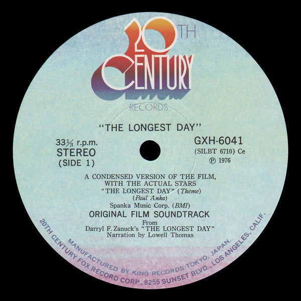 The Longest Day (The Original Film Sound Track)