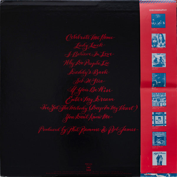 Release: Celebrate Me Home-Vinyl-Japan-1977-25AP 574-17882770