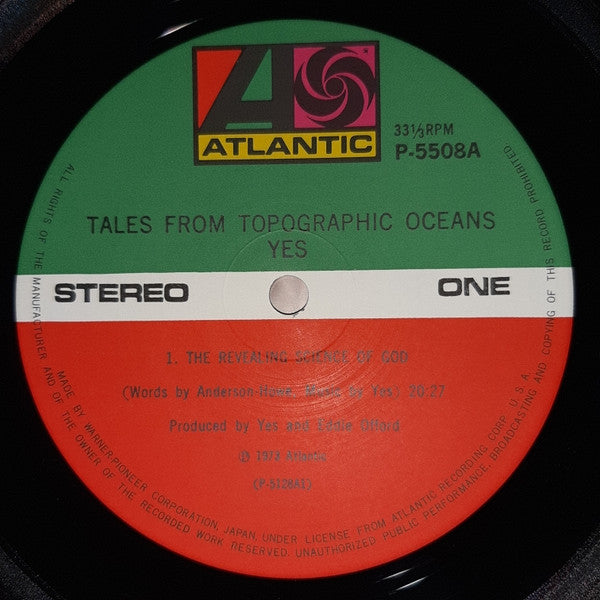 Tales From Topographic Oceans