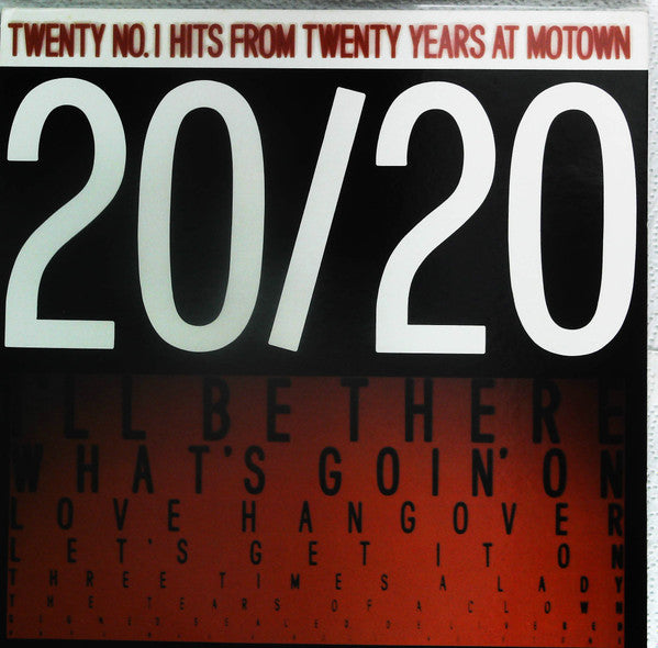 Master Release: 20/20 Twenty No.1 Hits From Twenty Years At Motown by Various