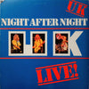 UK (3) - Night After Night (LP, Album) - Very Good Plus (VG+) / Very Good (VG)