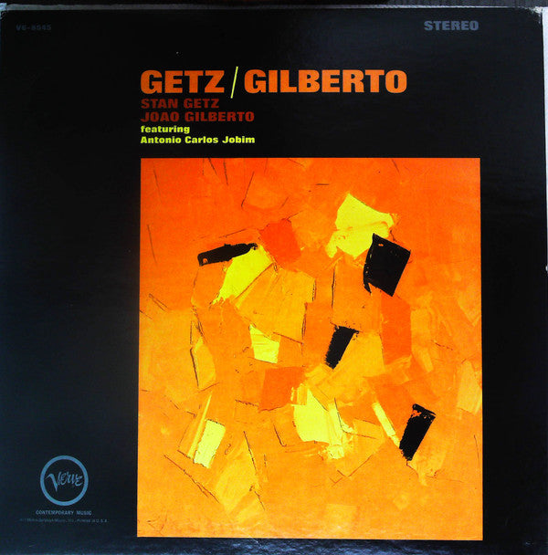 Release: Getz / Gilberto-Vinyl-US-1964-V6-8545, V6/8545, V/V6-8545-15121396