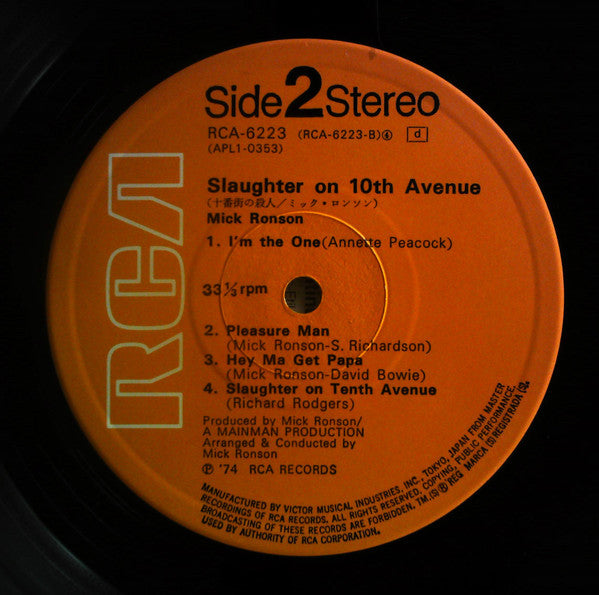 Slaughter On 10th Avenue