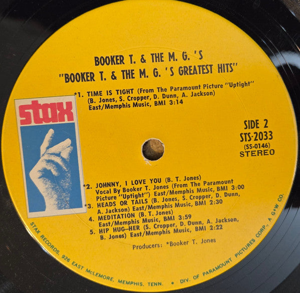 Booker T. & The M.G.'s Greatest Hits