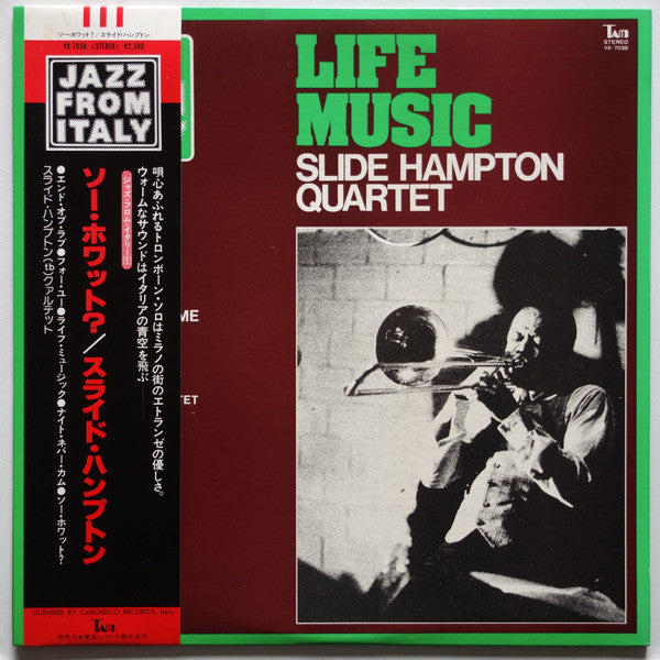 Master Release: Life Music by Slide Hampton Quartet