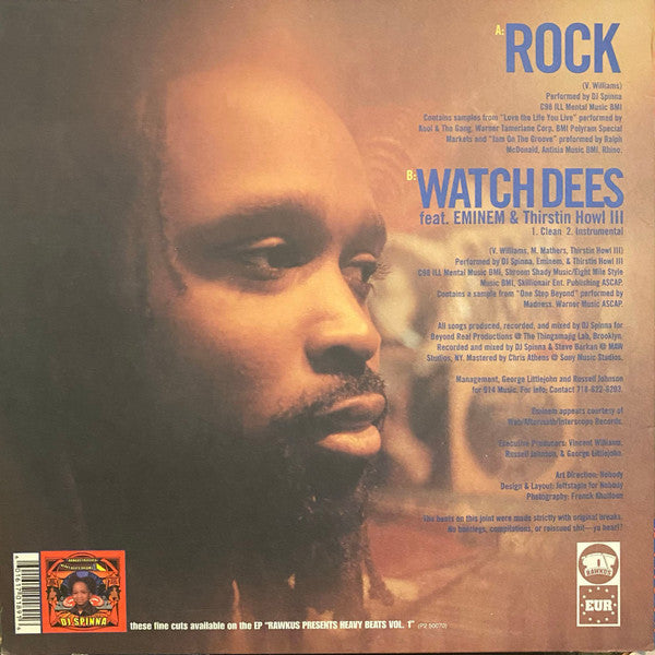 Master Release: Rock / Watch Dees by DJ Spinna