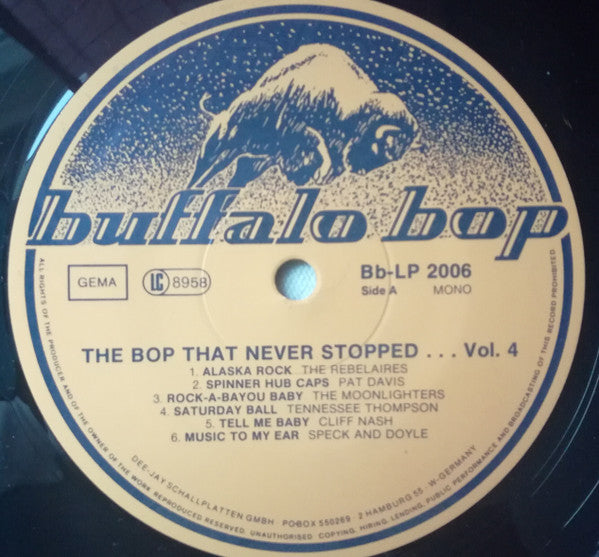 Buffalo Bop: The Bop That Never Stopped Volume 4