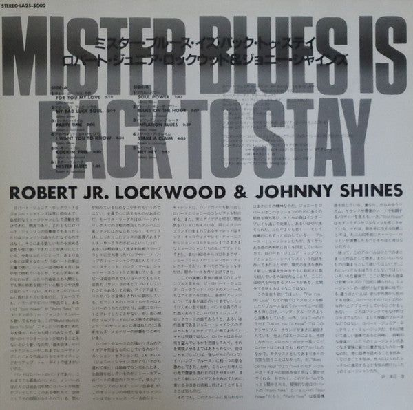 Mister Blues Is Back To Stay