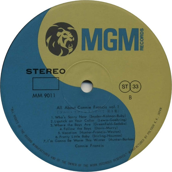 All About Connie Francis Vol. 1, 2