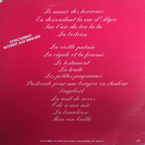 Master Release: Chansons Culottées Volume 12 by Various