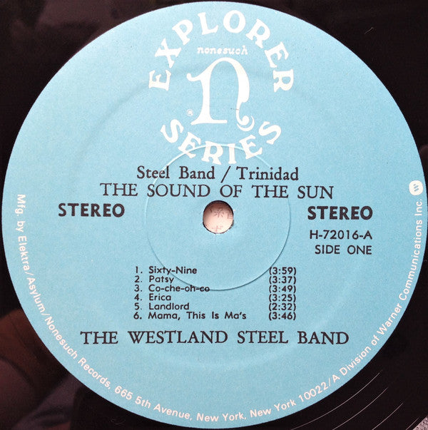 Steel Band/Trinidad: The Sound Of The Sun = 太陽の響き - トリニダードのスチールバンド
