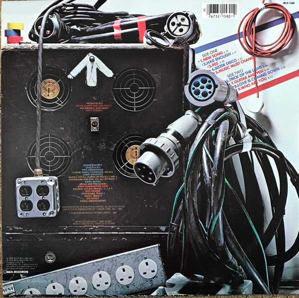 Release: Who Are You-Vinyl-US-1980-MCA-1580-13356710