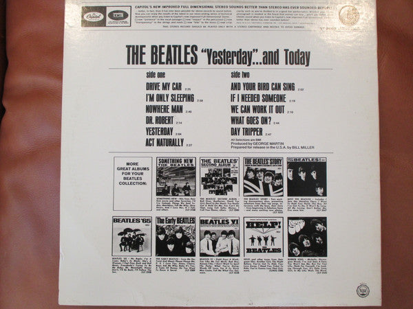 Release: Yesterday And Today-Vinyl-US-1976-ST 2553, ST-2553-18337039