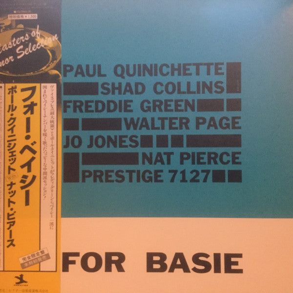 Master Release: For Basie by Paul Quinichette