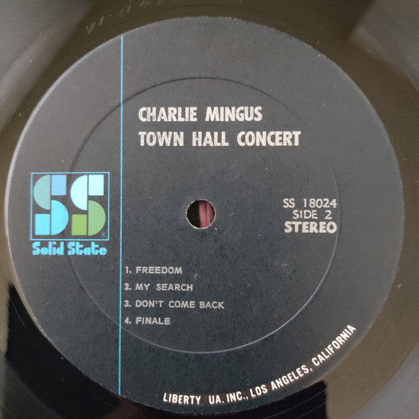 Release: Town Hall Concert-Vinyl-US-1969-SS 18024-15531476