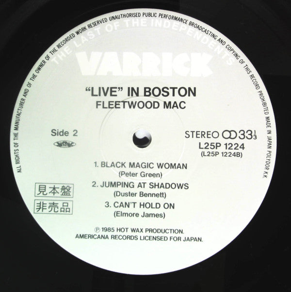 "Live" In Boston