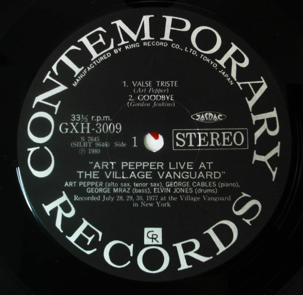 Live At The Village Vanguard