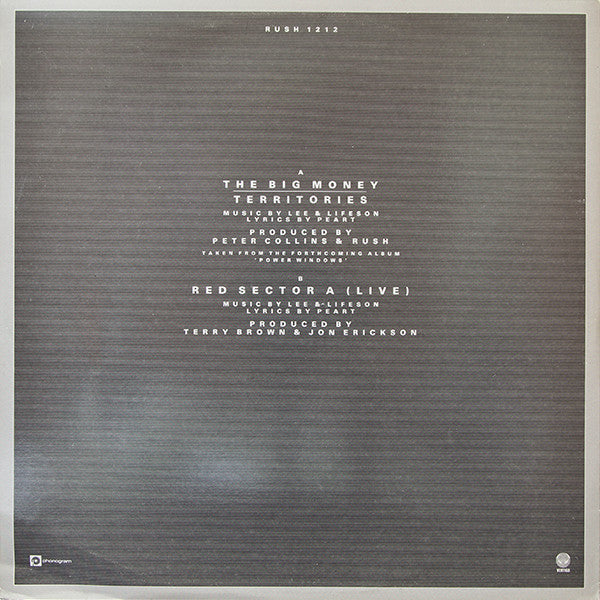 Master Release: The Big Money by Rush