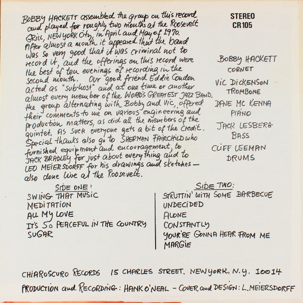 Live At The Roosevelt Grill