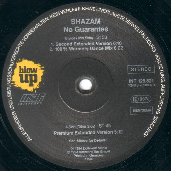 No Guarantee
