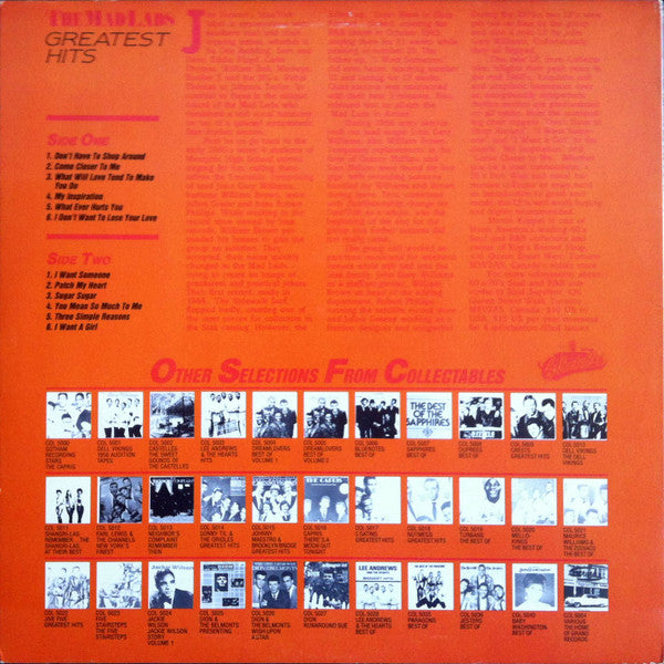 Master Release: Greatest Hits by The Mad Lads