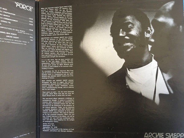 Force - Sweet Mao - Suid Afrika 76