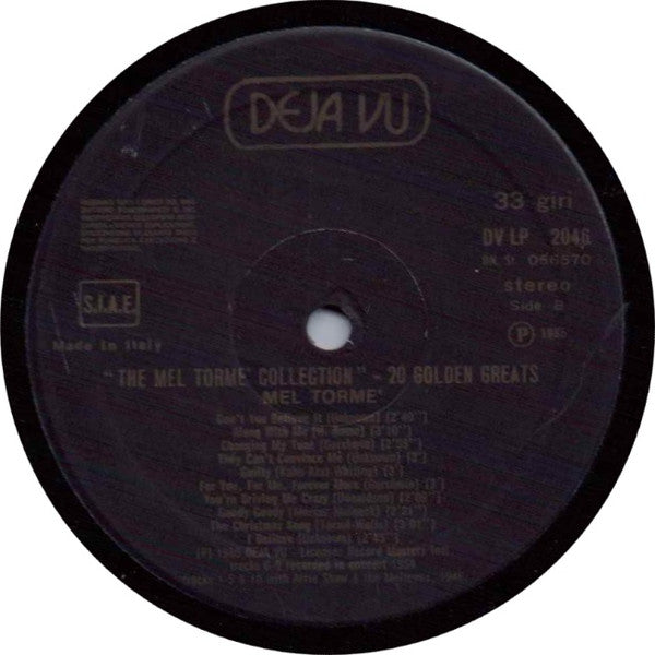 The Mel Tormé Collection - 20 Golden Greats