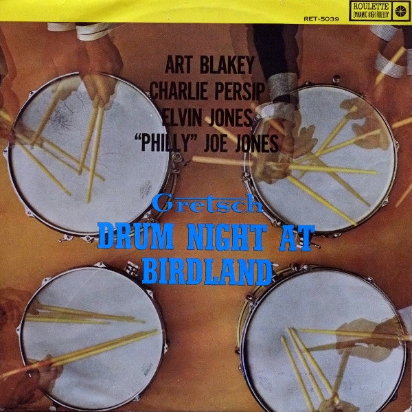 Release: Gretsch Drum Night At Birdland-Vinyl-Japan-1960-RET-5039-6917567