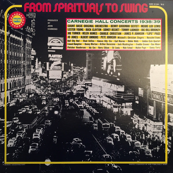 Master Release: John Hammond's From Spirituals To Swing - The Legendary Carnegie Hall Concerts Of 1938/9 by Various