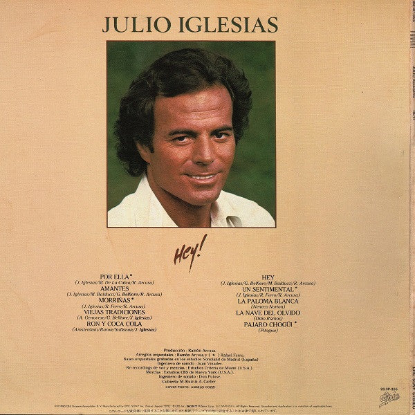 Master Release: Hey! by Julio Iglesias