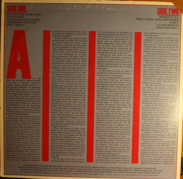 Release: Forecast: Rain With Sunny Skies-Vinyl-US-1978-35299, JC 35299-4173563