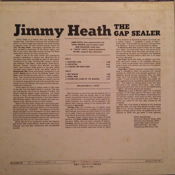 Master Release: The Gap Sealer by Jimmy Heath