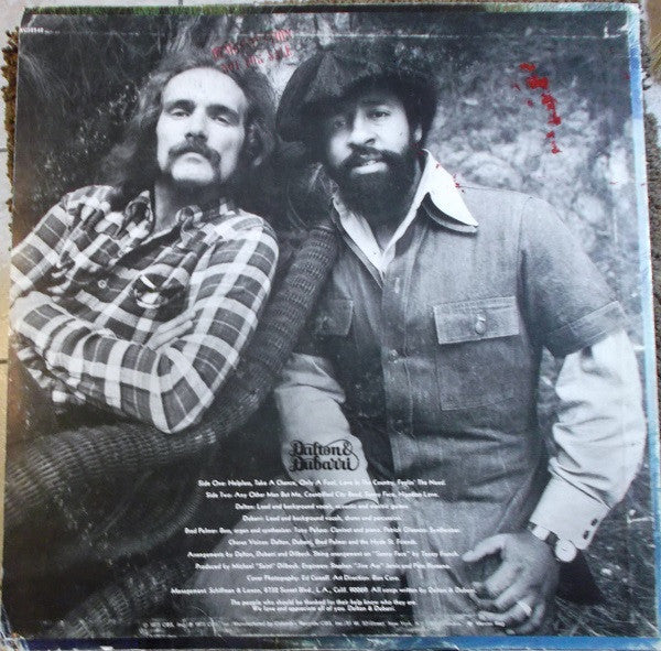 Release: Dalton & Dubarri-Vinyl-US-1973-KC 32542-3806676
