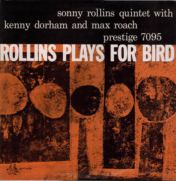 Release: Rollins Plays For Bird-Vinyl-Japan-1978-SMJ-6587M, SMJ-6587(M)-6650557