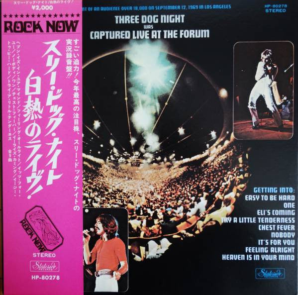Master Release: Captured Live At The Forum by Three Dog Night