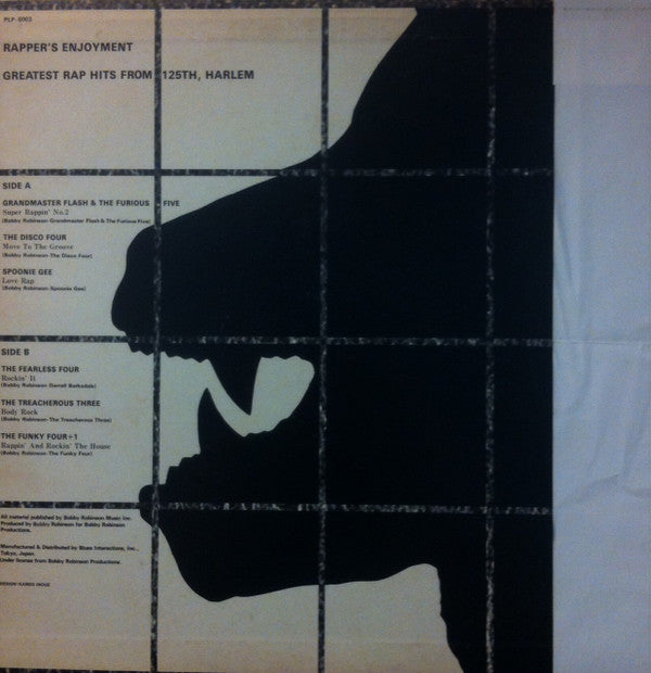 Rapper's Enjoyment - Greatest Rap Hits From 125th, Harlem