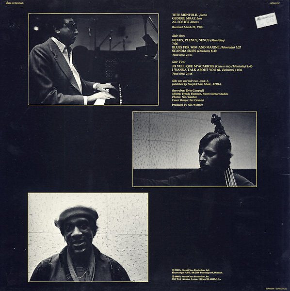 Master Release: I Wanna Talk About You by Tete Montoliu Trio