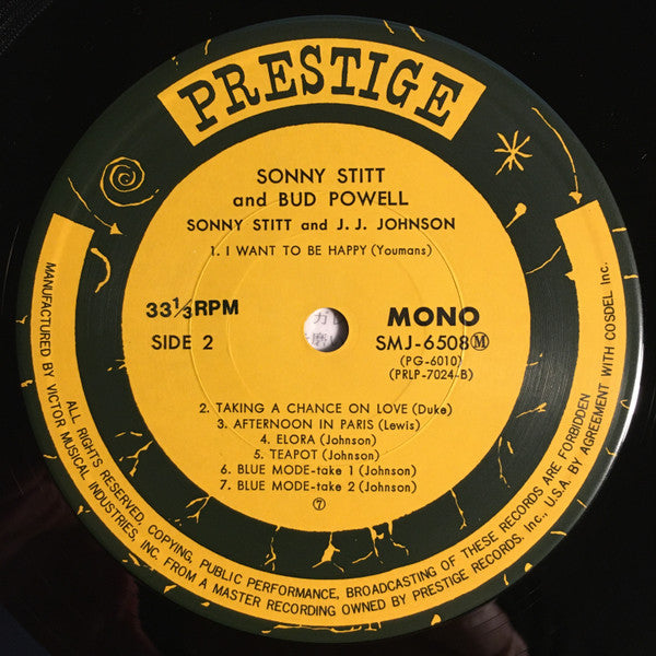 Sonny Stitt / Bud Powell / J.J. Johnson