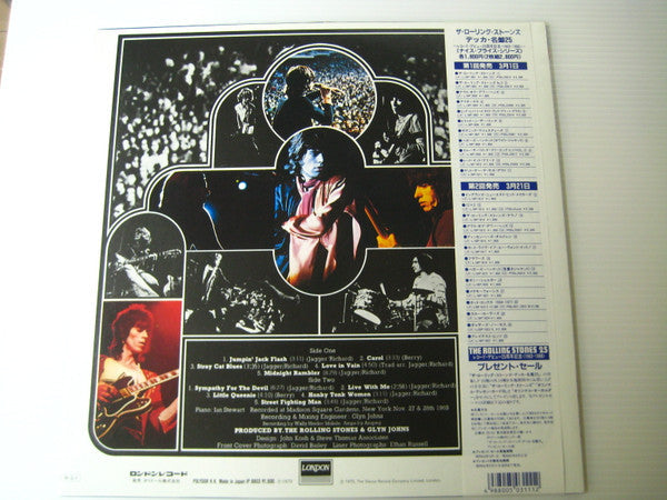 Release: Get Yer Ya-Ya's Out! (The Rolling Stones In Concert)-Vinyl-Japan-1988-L18P 1811-4030681