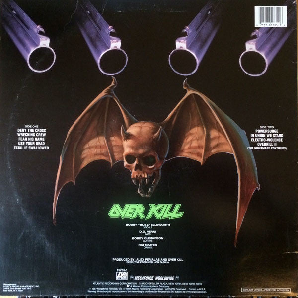 Release: Taking Over-Vinyl-US-1987-7 81735-1, 81735-1, 7 81735-1, 81735-1-2421735