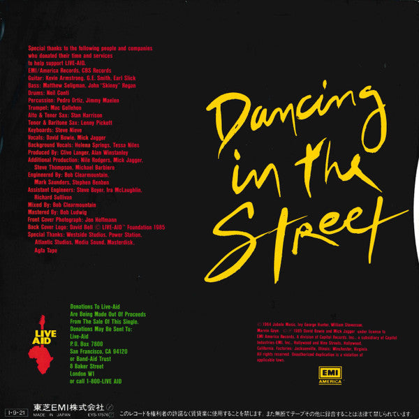 Release: Dancing In The Street-Vinyl-Japan-1985-EYS-17576-1384174