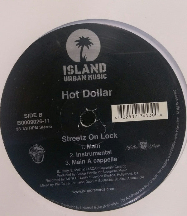 Master Release: Streetz On Lock by Hot Dollar