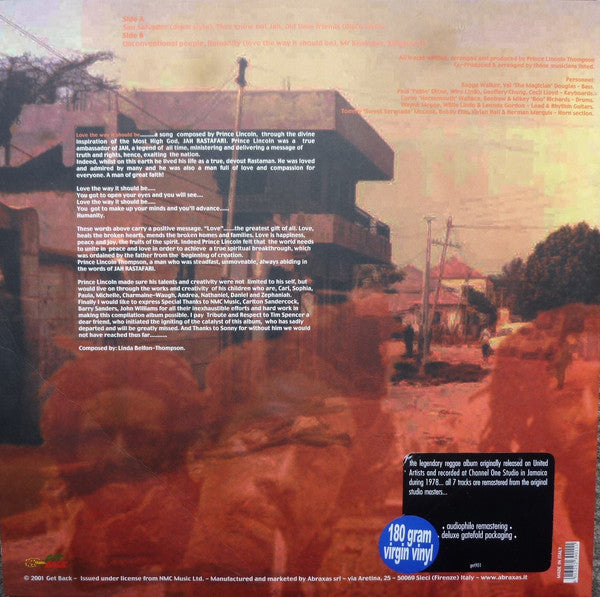 Release: Humanity-Vinyl-Italy-2001-GET901-8726908