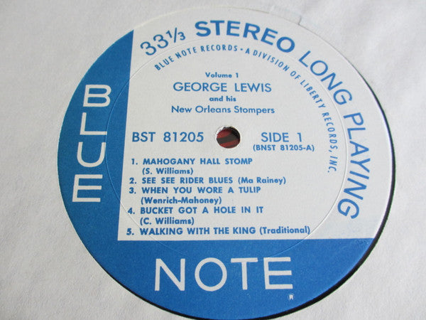 George Lewis And His New Orleans Stompers (Volume 1)