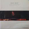 Paul Bley - Solo Piano (Vinyl, LP, Album) Near Mint (NM or M-) / Very Good (VG)