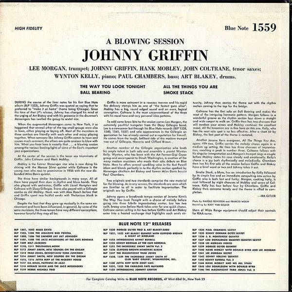 Release: A Blowing Session-Vinyl-US-1972-BLP 1559-6497420