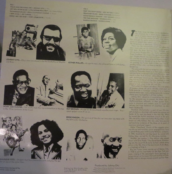 The Johnny Otis Show Live At Monterey!